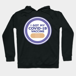 I Got My Covid-19 Vaccine Hoodie